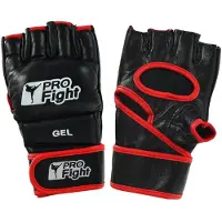 ProFight Handschoenen MMA Gloves skora Zwart - Maat 2XL