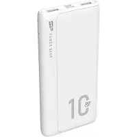 Silicon Power Powerbank Silicon Power SP10KMAPBKQP150W Wit 10000 mAh