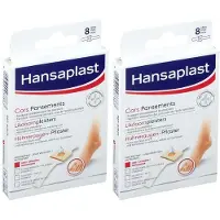Hansaplast Likdoornpleisters | Likdoorns verwijderen | Likdoornbehandeling | Salicylzuur 2x8 St Pleister