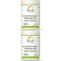 Be-Life Rode Gistrijst Bio 2x60 St Capsules