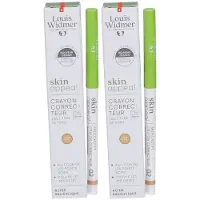 Louis Widmer Skin Appeal Coverstick 02 Zonder Parfum 2x0,25 g Stiften