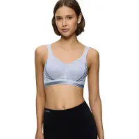 Triumph Sport bh ' Triaction Cardio Flow ' smoky blue / pastelblauw