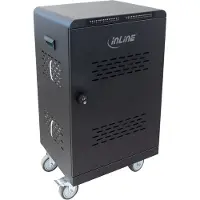 InLine Mobiele oplaadkast, 32x USB-C, 2000 W, PD 3.0, QC 5, afsluitbaar