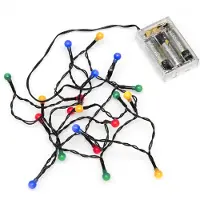 Konstsmide Lichtsnoer - led kerstverlichting binnen - 50 lampjes - 3.92 meter - m