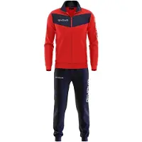 Givova Visa Tracksuit Rood,Blauw 10-12 Years Jongen