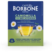 Caffe Borbone - Lavazza A Modo Mio - Kamille thee - Camomilla con Melatonine - 16 theecapsules