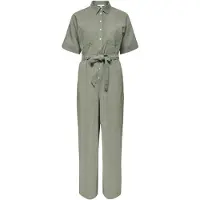 ONLY Jumpsuit Onlaris Life Ss Jumpsuit Wvn Cc 15364151 Smokey Olive Dames Maat - XS