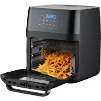 Friac Hetelucht Friteuse/oven Airfryer XXL 1800W met Draaispit