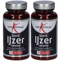 Lucovitaal Sterk IJzer Complex 2x60 St Tabletten