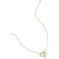 Yehwang Ketting met kruis en ster charms