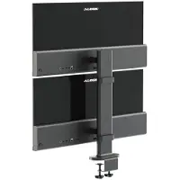 Alogic Elevate Dual Vertical Monitor Stand for 34" Edge Monitors Space Grey