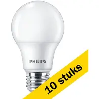 Philips 10x LED lamp E27 | Peer A60 | Mat | 3000K | 10W (75W)