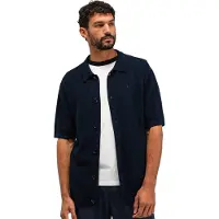 Butcher of Blue Casual hemd korte mouw Blauw Durrow M2616005/890