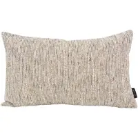 NOVÉE Sierkussen chenille taupe/beige | 30 x 50 cm | polyester