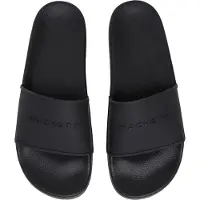 Hackett London Heren Schuivers Schuiver Pier zwart (41), Plat, Geen, Casual HMS200083