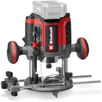 Einhell TP-RO 18/55 Li BL - Solo 4350425 Bovenfreesmachine Brushless, Zonder accu, Zonder lader, Incl. parallelaanslag, Incl. accessoires