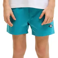 Jack & Jones JUNIOR zwemshort zeeblauw Jongens Polyester Printopdruk - maat 176