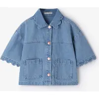 Sissy-Boy Blauw Cropped Denim Jack | Maat: 110-116