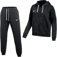 Nike Park 26 Fleece Vest Joggingpak Dames Zwart Wit