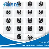 Plus.Parts Tefal Compact Power Animal Care TW3981 Stofzakken (18 Stuks, alternatief voor ZR200540)