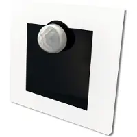 Skinder Electric Q30 Sensor LED Trapverlichting - Wandverlichting - Zwart - 230V (Geen Trafo) - 50mm Diepte - Inbouwspot - Keuze uit 3 Lichtkleuren