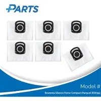 Plus.Parts Rowenta Silence Force Compact Parquet RO6355 stofzuigzakken (6 stuks, )