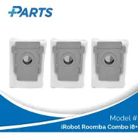 Plus.Parts iRobot Roomba Combo i8+ Stofzakken (3 Stuks, alternatief voor 4626194 / 4640235)