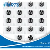 Plus.Parts OBH Nordica Silence Force Allergy+ VO7717NA stofzuigzakken (verpakking van 18 stuks, )