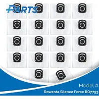 Plus.Parts Rowenta Silence Force RO7793 stofzuigzakken (verpakking van 18 stuks, )