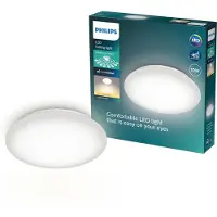 Philips Basic Plafondlamp Moire Cl200 - Glittereffect - 24cm - Warm Wit - 10w