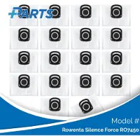 Plus.Parts Rowenta Silence Force RO7450 stofzuigzakken (verpakking van 18 stuks, )