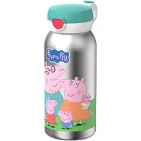 Mepal Campus RVS drinkfles met flipdop 600 ml - Peppa Pig