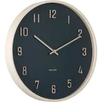 Karlsson Klok Nervadura Black Light Wood