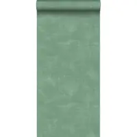 ESTAhome behang betonlook donkergroen - 53 cm x 10.05 m - 139020