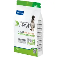 Virbac Hpm Adult Salmon Neutered & Entire Kattenvoer 3kg