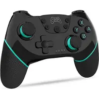 Sanorum 1 - gamecontroller - Draadloze Bluetooth-gamepad voor Nintendo Switch - Bluetooth - Compatibel met Nintendo Switch - Zwart en groen