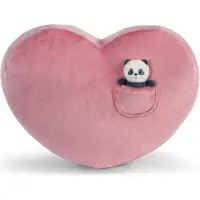 Nici Hartvormige Liefdespanda Knuffel 40x27 Cm
