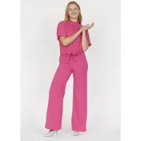 Sisters point Girl-ju - Dames Jumpsuit - Cerise - Maat M