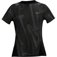 Mizuno Trail Graphic T-shirt Met Korte Mouwen Zwart M Vrouw