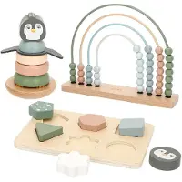 Woomax Wooden 3 Games Set Educatief Spel