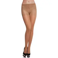 Merry Style Dames Panty - 40 DEN - Medium gloss - Polyamide - MS-GB-128-nn - Beige - S