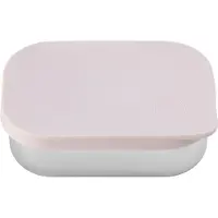 Aya & Ida AYA&IDA - Lunch Box - opbergdoos - meenemen - brood - lunch - salade - RVS- siliconen deksel - 900ml - SOFT ROSE