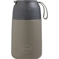 AYA&IDA - Thermosfles - voedselcontainer - RVS - warmhoud - Foodie - 700ml - DRIFTWOOD