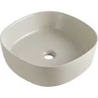 Wiesbaden Waskom sofia rond 44x44x13,5 cm keramiek beige