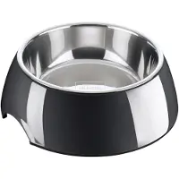 Hunter Melamine Voer- en Drinkbak - Zwart