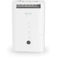 Ecoair Slimline 8L - Adsorptiedroger - Ontvochtigt tot 8L per dag – Voor ruimtes tot 66 m² - Zeer stil - Incl. wasdroogfunctie