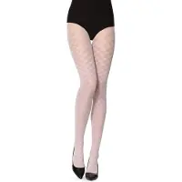 Merry Style Dames Panty - 40 DEN - Halsterloos - Polyamide - MS-GI-1102 - Wit - L
