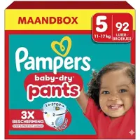 Pampers Baby-Dry Pants Luierbroekjes Maat 5 - 92 Luierbroekjes (11-17KG)
