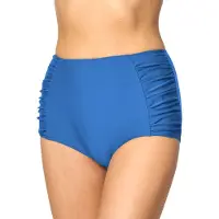 Merry Style Dames Zwembroek - Bikinibroekje - Elastische tailleband – Polyamide & Elastaan – Branding (60009) – 38 - MS-MS10-119-SL