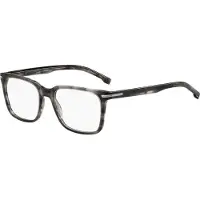 HUGO BOSS BOSS 1602 55/19/145 Grijze hoorn Acetaat monturen MAN BOSS 1602